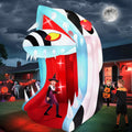 10FT Halloween Inflatable, Kalolary Halloween Outdoor Decor with Open Mouth / Halloween Inflatable Archway